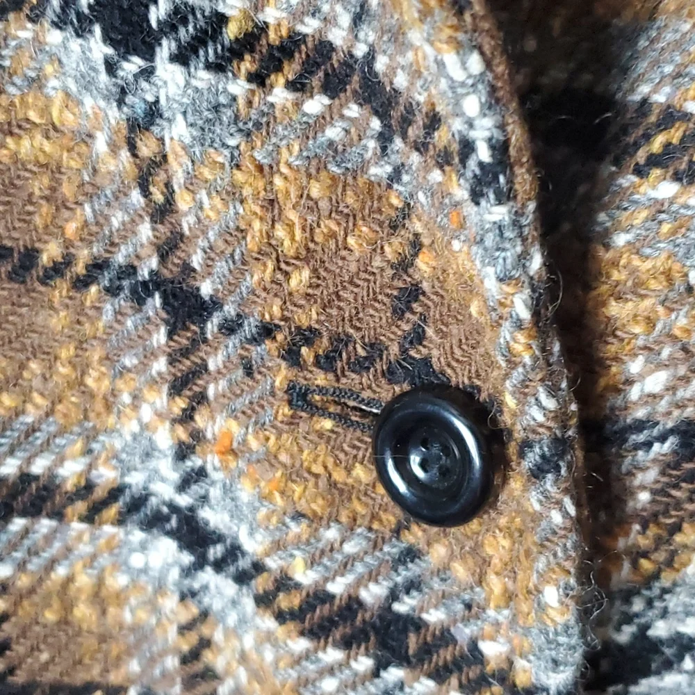 PENDLETON  vintage wool long pea coat women's medium - Picture 3 of 11